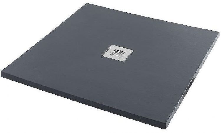 Душевой поддон из искусственного камня Aquanet Pleasure 90x90 258888 Черный