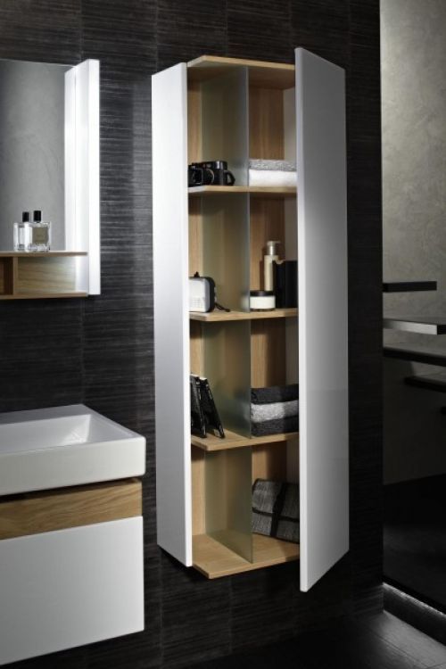 Пенал подвесной Terrace, цвет белый бриллиант [EB1179G-G1C]