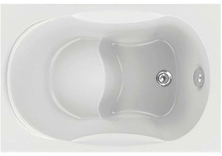 Акриловая ванна Bas Рио 120x70 без гидромассажа Акриловая ванна Bas Рио 120x70 без гидромассажа