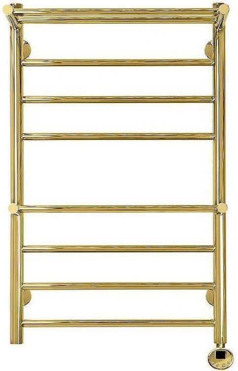 Электрический полотенцесушитель Domoterm Медея с 2 полками П8 500x800 ER Золото