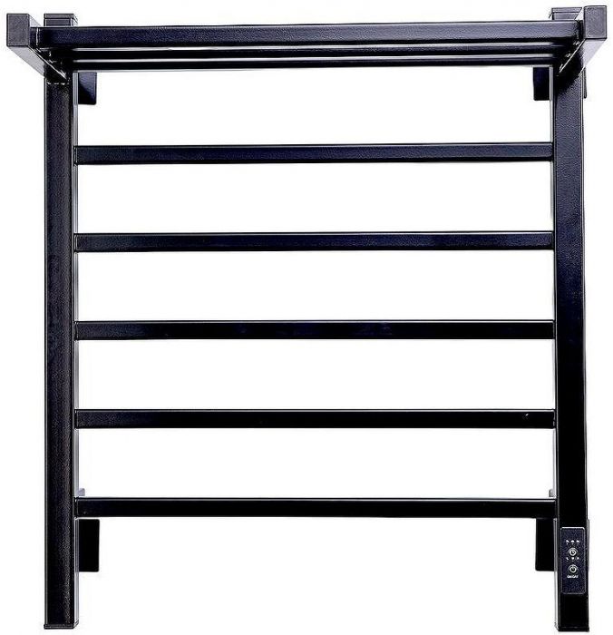 Электрический полотенцесушитель Comfysan Marte-K EC-5 60x50 012519 с полкой Черный матовый