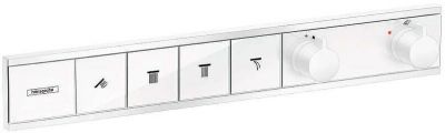 Смеситель для душа Hansgrohe RainSelect 15382700 с термостатом Белый матовый