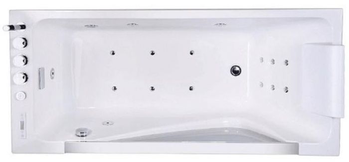 Акриловая ванна Orans 75x170 L 65108l0 с гидромассажем