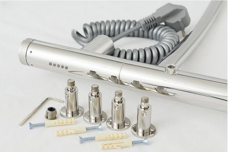 Электрический полотенцесушитель Сунержа Галант 3.0 1200x400 L 00-5800-1240 Хром