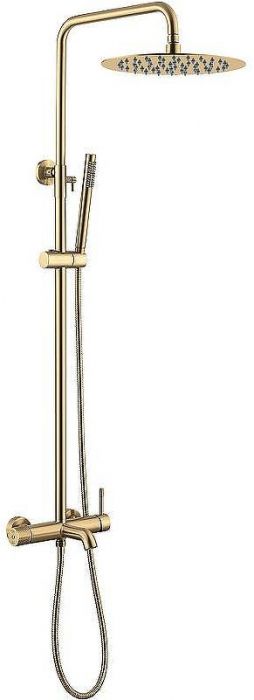 Душевая система Boheme Uno 468-MG Золото матовое