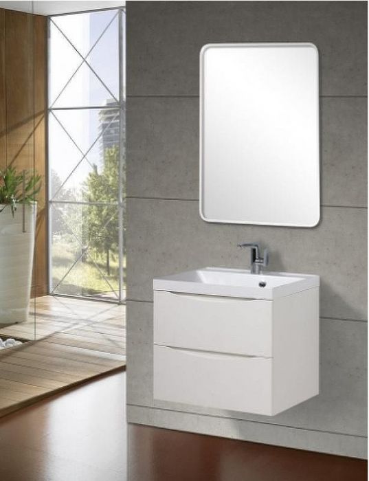 Тумба под раковину BelBagno Marino 60 MARINO-600-2C-SO-BO-P подвесная Bianco Opaco
