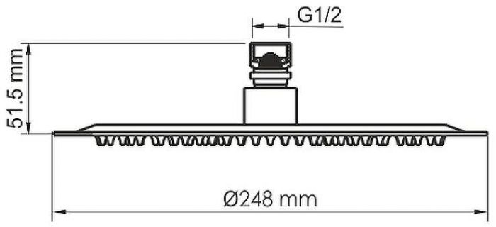 Душевая система WasserKRAFT Neckar A2151.278.279.183.208.280.197.281 Золото глянцевое