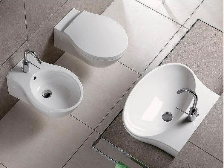 Биде Hatria Nido YXNI01 подвесное Белое