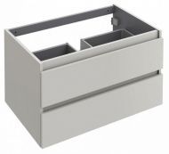 Тумба под раковину Jacob Delafon Parallel 80 см EB1703-N18 белый блестящий