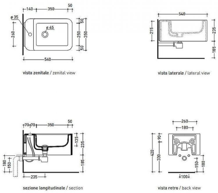 Flaminia Nile NL218 подвесное