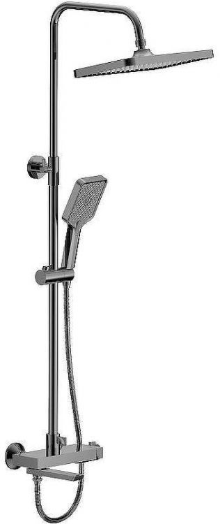Душевая система Belz B672-3 B24672-3 Оружейная сталь