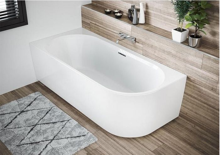 Акриловая ванна Riho Desire Velvet White 184x84 R B087001105 (BD0510500000000) без гидромассажа