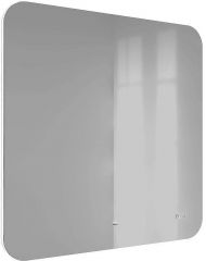 Зеркало Raval Ego 80 Ego.02.80/W/RL с подсветкой с бесконтактным выключателем и часами