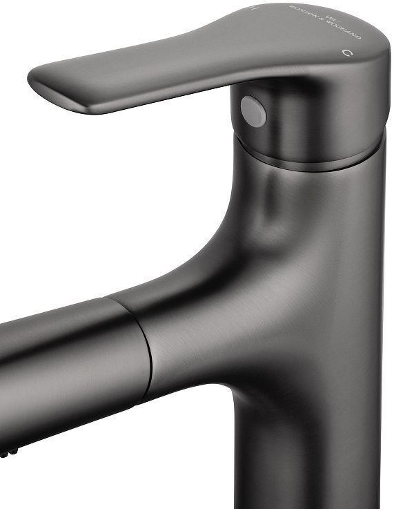 Смеситель для раковины Wonzon & Woghand WW-AE4151-BGG цвет Темный графит