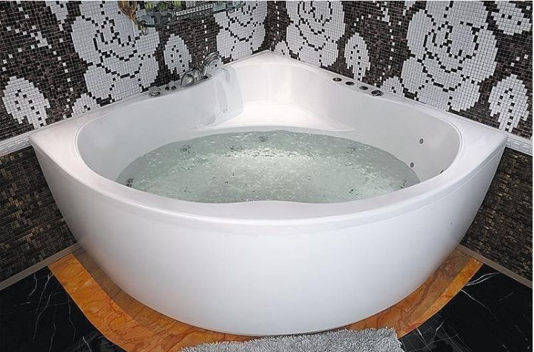 Акриловая ванна Aquanet Palau 140x140 205535 без гидромассажа Акриловая ванна Aquanet Palau 140x140 205535 без гидромассажа