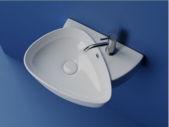 Подвесная раковина CERAMICANOVA Element 495x350x155 мм CN5049