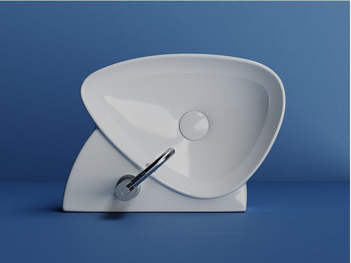 Подвесная раковина CERAMICANOVA Element 495x350x155 мм CN5049