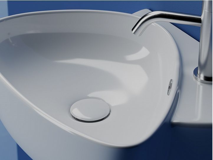 Подвесная раковина CERAMICANOVA Element 495x350x155 мм CN5049