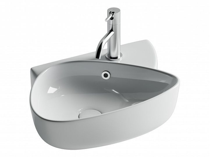 Подвесная раковина CERAMICANOVA Element 495x350x155 мм CN5049