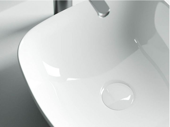 Умывальник CERAMICANOVA Element чаша накладная квадратная CN5006