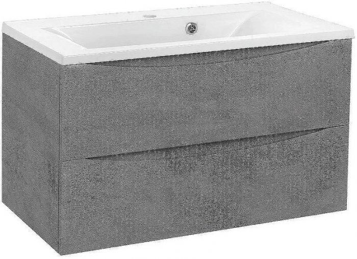 Тумба под раковину Vincea Mia 75 VMC-2MA750BT подвесная Beton