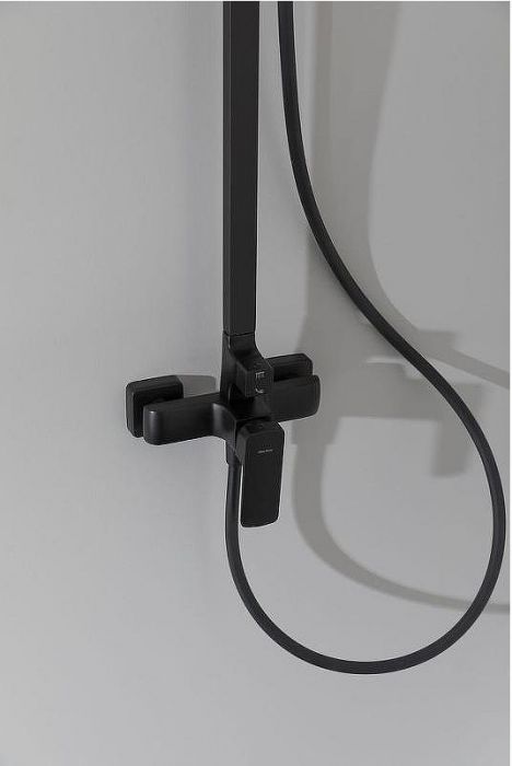 Душевая система Allen Brau Infinity 5.21012-31 Черная матовая