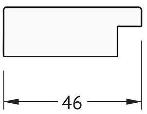 Зеркало Evoform Octagon 63х63 BY 3962 в багетной раме - Волна алюминий 46