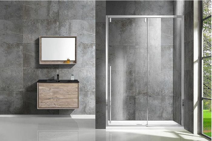 Душевая дверь Vincea Lugano 160 VDS-1L160CL-1 профиль Хром стекло прозрачное