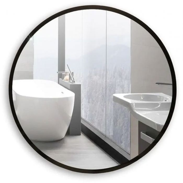 Зеркало Mixline Ренуар 77 550411 цвет Черный