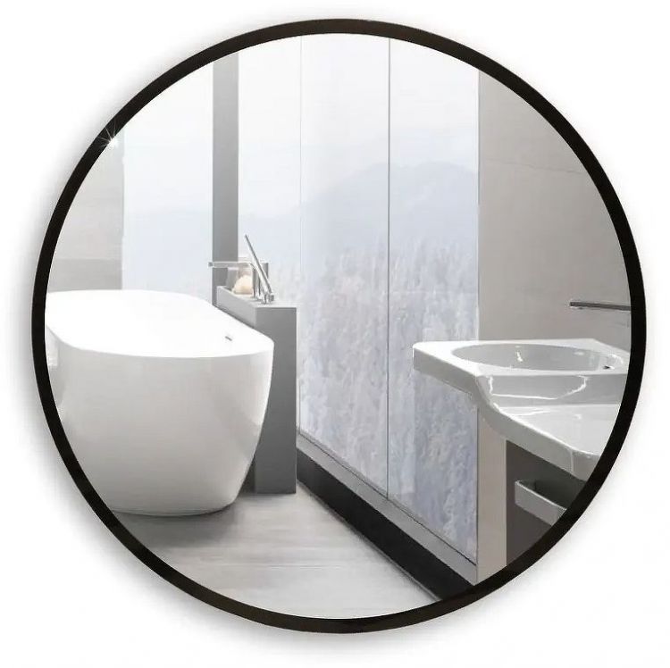 Зеркало Mixline Ренуар 77 550411 цвет Черный