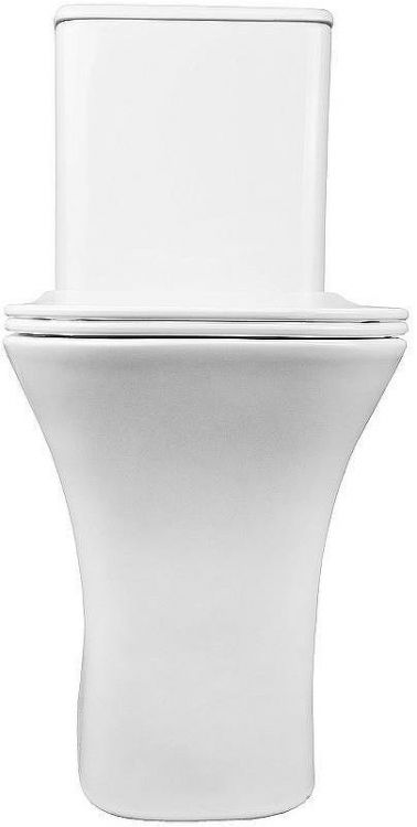 Унитаз компакт Azario Fretta Square AZ-5121 с бачком и сиденьем Микролифт