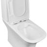 Унитаз компакт Azario Fretta Square AZ-5121 с бачком и сиденьем Микролифт