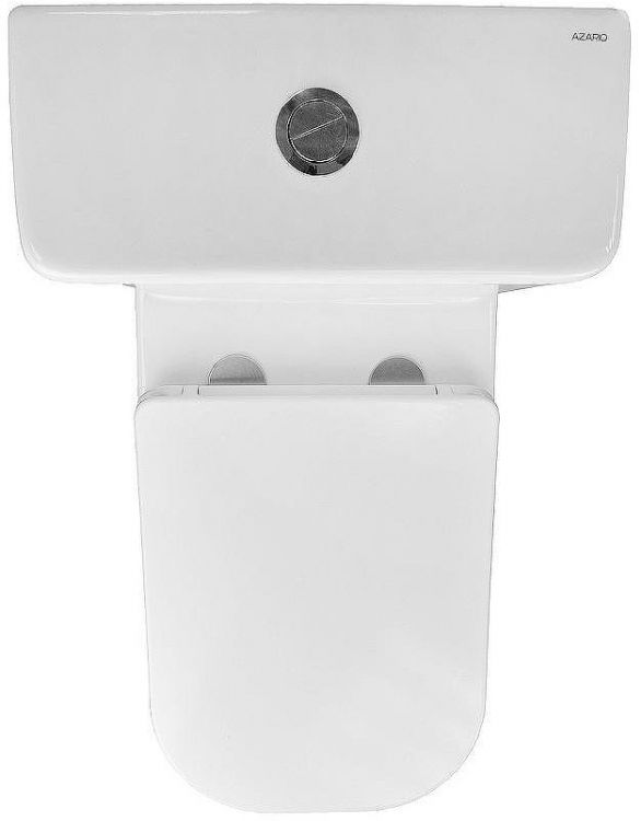 Унитаз компакт Azario Fretta Square AZ-5121 с бачком и сиденьем Микролифт