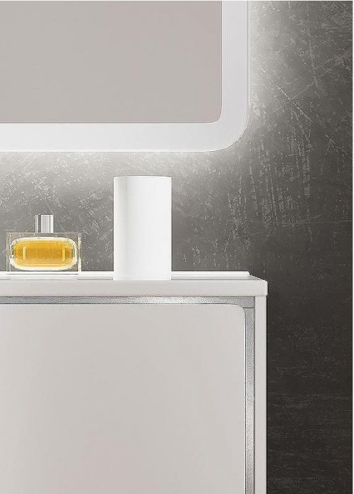 Тумба с раковиной SanVit Бруно-1 120 kbruno1120w подвесная Белая глянцевая