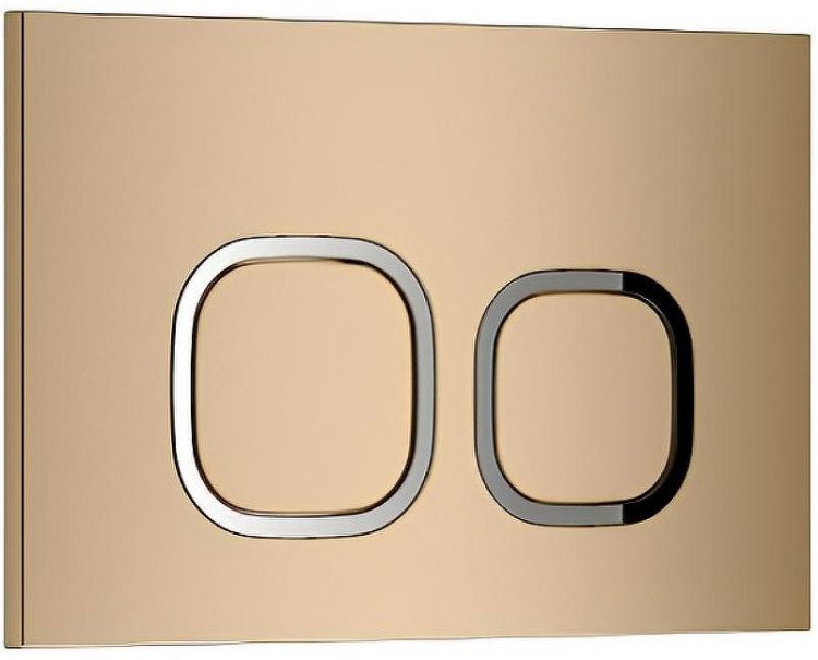 Клавиша смыва Ceruttispa CR01GD 9716 Золото глянцевое