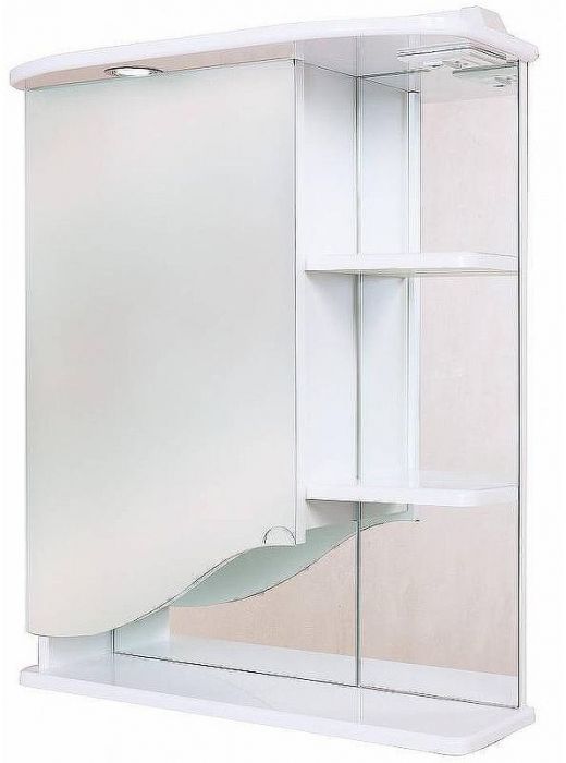 Зеркальный шкаф Onika Виола 60.01 L 206003 с подсветкой Белый