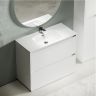Тумба напольная под раковину SANCOS Libra Floor, белый глянец 990х450х840 мм, LB100FW