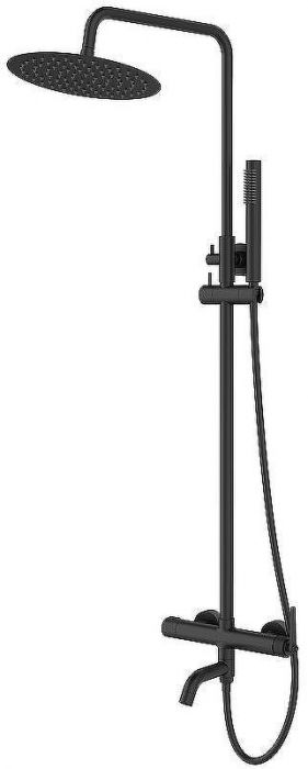 Душевая система ESKO Bangkok Black ST250BGB Черная матовая