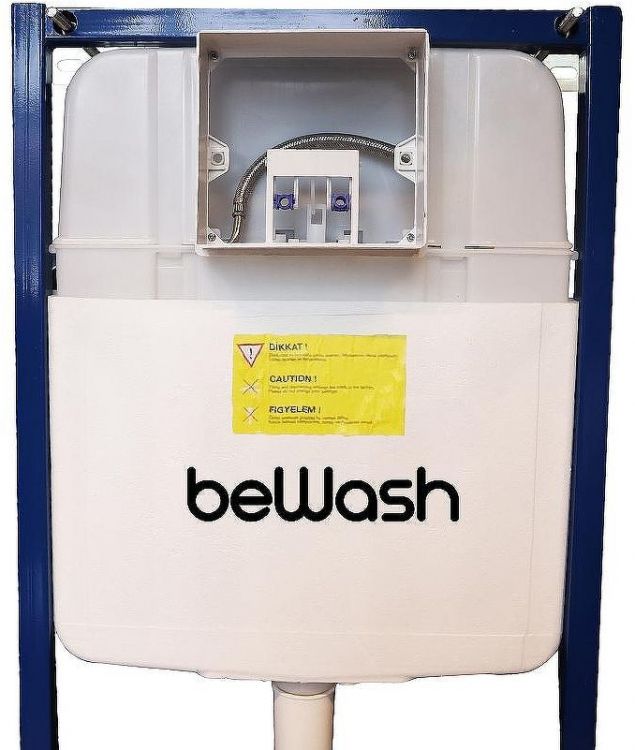 Инсталляция beWash BW74 K500RZVP0200MKK00000 для унитаза с клавишей смыва Хром матовый Инсталляция beWash BW74 K500RZVP0200MKK00000 для унитаза с клавишей смыва Хром матовый