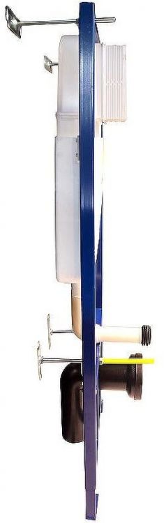 Инсталляция beWash BW74 K500RZVP0200MKK00000 для унитаза с клавишей смыва Хром матовый Инсталляция beWash BW74 K500RZVP0200MKK00000 для унитаза с клавишей смыва Хром матовый