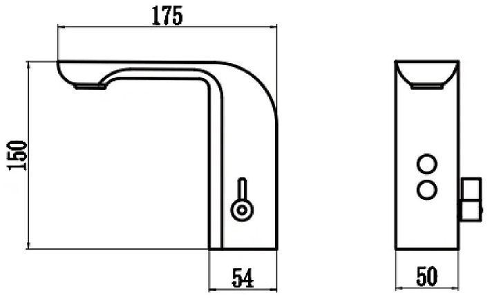 Смеситель для раковины Savol S-GY8885H цвет Черный Смеситель для раковины Savol S-GY8885H цвет Черный