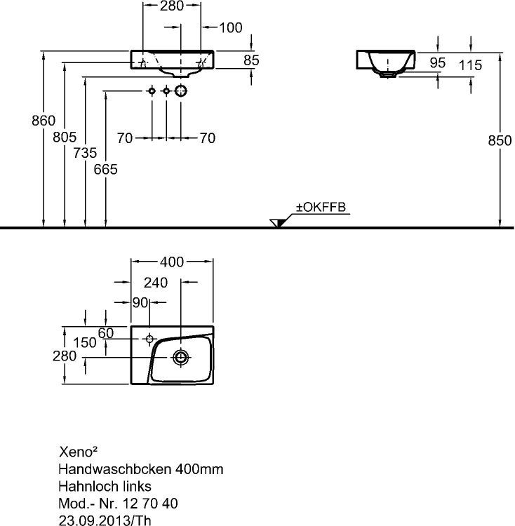 Раковина Keramag Xeno?, 127040000