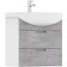 Тумба под раковину Volna Vario Z.70.2Y tpVARIO.Z70.2Y-09 подвесная Цемент Белая