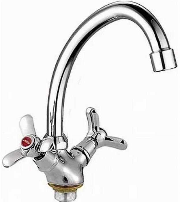 Смеситель для кухни Ledeme H12 4112-2L Хром