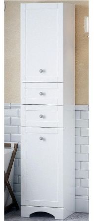 Шкаф пенал Corozo Техас 40 SD-00000340 Белый