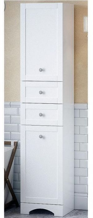 Шкаф пенал Corozo Техас 40 SD-00000340 Белый