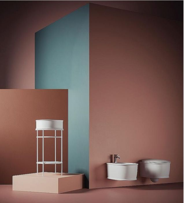 Унитаз Artceram Atelier ATV001 17 00 подвесной Черный матовый без сиденья