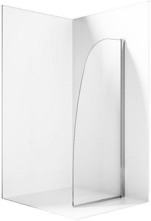 Душевая перегородка Ambassador Walk-in 90х200 15031131 профиль Хром стекло прозрачное