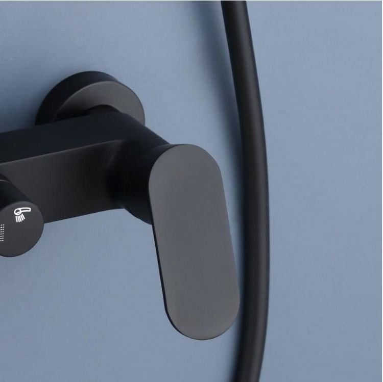 Душевая система ALMAes Salda ALS-615-13 цвет Черный матовый