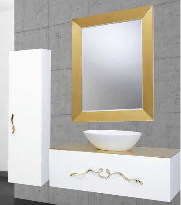 Шкаф пенал Bellezza Римини 35 L 4629504182010 подвесной Белый